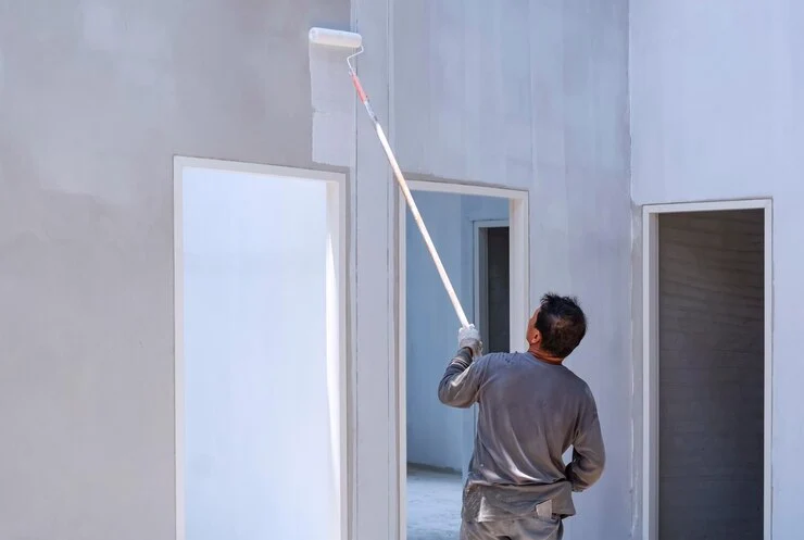 asian-builder-painting-primer-white-color-concrete-wall-inside-house-construction-site_43514-1382 Exterior painting